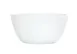 Cal-Mil 26100-6-15 – 30 oz White Melamine Reusable Bowl, 6" x 6" x 3", Round Shape, 1 Qt 1 image