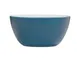 Cal-Mil 26100-7-11115 48oz Stone Blue Melamine Bowl, 7" x 7" x 3.5" Round Reusable Dinnerware 1 image