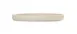 Cal-Mil 26105-10-103 Arista 10" Round Matte Ivory Melamine 10" Diameter Reusable Plate 2 image