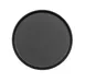 Cal-Mil 26105-6-13 Arista Matte Black Melamine Plate, 6" Round, 6-7" Diameter, Reusable Dinnerware 1 image