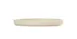 Cal-Mil 26105-8-103 - 8" Round Matte Ivory Melamine Plate, 8" Diameter, Reusable Dinnerware 1 image