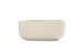 Cal-Mil 26106-5-103 Arista 16oz Matte Ivory Melamine Bowl, 5.25" x 5.25" x 2" Round Reusable 1 image