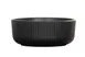 Cal-Mil 26106-6-13 Arista 30oz Matte Black Melamine Bowl, 6.25" Diameter, 2.5" Height 1 image
