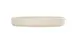 Cal-Mil 26107-10-103 Arista 10" Round Matte Ivory Melamine Reusable Plate 1 image