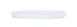 Cal-Mil 26107-14-15 Arista 14" Round Matte White Melamine Plate, 14-15" Reusable Dinnerware 2 image