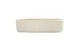 Cal-Mil 26107-6-103 Reusable Melamine Plate, 6" Round, Raised Rim, Matte Ivory, 6" Dia 1 image