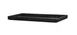 Cal-Mil 26110-1220-13 Hudson Tray, 21.5" x 13.25" x 1.5" H, Black Melamine, Raised Rim, Modular 1 image
