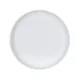 Cal-Mil 26121-10-15 Reusable Melamine Plate, 10" Wide Rim, Matte White, 10-11" Diameter, Dinnerware 1 image