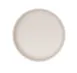 Cal-Mil 26121-8-133 Isla Matte Ivory 8" Diameter Round Melamine Reusable Plate 1 image
