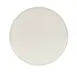 Cal-Mil 26130-10-139 Sorelle 10" Dia. White Low-Rim Melamine Plate, Matte Glossy 1 image