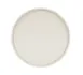 Cal-Mil 26131-8-139 Sorelle 8" Round Melamine Plate, White Matte Glossy, Raised Rim, Reusable 2 image