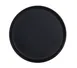 Cal-Mil 26143-6-13 Matte Black 6" Round Melamine Reusable Plate Tabletop 6" Diameter 1 image