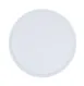 Cal-Mil 26143-6-15 - 6" Matte White Melamine Cove Plate, Round, 6" Diameter, Reusable Plastic Dinnerware 1 image