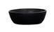 Cal-Mil 26144-6-13 - 16oz Matte Black Melamine Cove Bowl, 5.75" x 5.75" x 2" Round Reusable Bowl 1 image