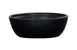 Cal-Mil 26144-7-13 Cove Bowl, 30 oz, 6.75" x 6.75" x 2.25" H, Matte Black, Melamine, Round 1 image