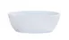 Cal-Mil 26144-7-15 - 30 oz Matte White Cove Bowl, 6.75" x 6.75" x 2.25" Melamine Reusable Dinnerware 1 image