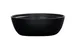 Cal-Mil 26144-9-13 2-Qt Matte Black Melamine Cove Bowl, 9" x 9" x 3", 72 oz 1 image