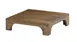 Cal-Mil 27004-3-136 Melrose Riser – 12" x 12" x 3" Square Wood Display Stand, Chocolate Brown 1 image