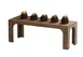Cal-Mil 27005-7-136 Melrose Display Riser, 20" x 7" x 7" Rectangular Wood, Chocolate Brown, 1 Step 1 image