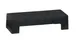 Cal-Mil 28001-4-13 Black Resin Display Riser, 15" x 6" x 4" Rectangular, 1-2 Step, 9" Depth 2 image