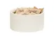 Cal-Mil 28004-3-103 Resin Round Display Riser, 6" Diameter x 3" Height, Ivory, 1-Step 1 image