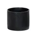Cal-Mil 28004-5-13 Individual Display Riser - 6" x 6" x 5" Round Resin Black Riser 2 image