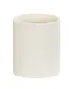 Cal-Mil 28004-7-103 Individual Display Riser - 6" Round Ivory Resin Riser, 7" Height, 1 Step 2 image