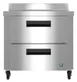 Hoshizaki WR36B-D2 36" 1-Section Worktop Refrigerator w/ 2 Drawers, 8.64 cu. ft. 1 image