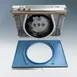 Invacus EHS-1900 Heater Set for 7-1/2" Round Trays, Film & Shrink Wrapping Machine Parts 1 image