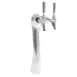 Micro Matic LUCK2-CH-GLY Draft Beer Tower, 2-3/4" W x 16" H, Glycol Cooled, 2 Faucets, Chrome Finish 1 image