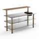 Steelite MGCMLC06BBXF Mogogo Pro Bar Station Buffet Table, 71x34.5x47in Mixed Materials, Modular, 1 Per Case 1 image