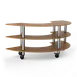 Steelite MGCMSX01BSXW Configurable Buffet Table, 81.5" x 41.0" x 35.0", Modular Mogogo Mixed Materials 1 image