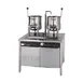 Groen 142840 15 Gallon Floor Tilting 2/3 Steam Jacketed Direct Steam Kettle  w/ 54" Cabinet 1 image