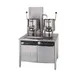 Groen 142841 15 Gallon Floor Tilting 2/3 Steam Jacketed Electric Kettle w/ 54" Cabinet Assembly 1 image