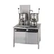 Groen 142843 15 Gallon Floor Tilting 2/3 Steam Jacketed Electric Kettle w/ 54" Cabinet Assembly 1 image