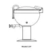 Legion LSP-20 20 Gallon Floor Stationary Full Steam Jacketed Direct Steam Kettle w/ Pedestal Base 1 image