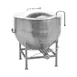 Legion LT-80 80 Gallon Floor Stationary 2/3 Steam Jacketed Direct Steam Kettle w/ Tri-Leg Base 1 image