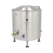 Legion LTI-40 40 Gallon Floor Stationary 2/3 Steam Jacketed Direct Steam Kettle w/ Quad-Leg Base 1 image