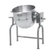 Legion TWU-30 30 Gallon Floor Tilting 2/3 Steam Jacketed Direct Steam Kettle w/ Quad-Leg Base 1 image