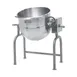 Legion TWU-50 50 Gallon Floor Tilting 2/3 Steam Jacketed Direct Steam Kettle W/ Quad-Leg Base 1 image