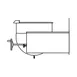 Legion TWWC-30 30 Gallon Wall Mount Tilting 2/3 Steam Jacketed Direct Steam Kettle, Wall-Console 2 image