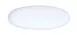 Cal-Mil 24106-922-15 Sophie Oval Melamine Platter, 22" x 9" x 1.75", Matte White 1 image