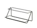 Cal-Mil 25202-620-13 Display Stand, 22.25" x 10" x 8.25" H, Two-Tier Rectangular Wire Frame, Black 2 image