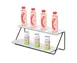 Cal-Mil 25202-620-13 Display Stand, 22.25" x 10" x 8.25" H, Two-Tier Rectangular Wire Frame, Black 1 image