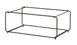 Cal-Mil 25208-1220-13 Tiered Wire Display Stand, Black, Two-Tier Logan Frame 2 image