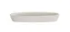 Cal-Mil 26143-711-103 Oval Melamine Serving Platter, 11" x 7" x 1.5" Matte Ivory, 11" Size, Plastic Tray 2 image