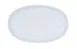 Cal-Mil 26143-711-15 Oval Melamine Serving Platter, 11" x 7" x 1.5" Matte White Cove Design 1 image