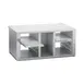 RATIONAL 60.75.836 Stand, 43-1/4"W X 35-3/8"D X 18-1/8"H, (2) Pull Out Shelves 1 image