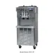 Stoelting O231X-314I2F Soft-Serve Floor AirCooled, 380V, 2×20qt Hops, 2×4qt Cyl, 2HP, 14k BTU, NSF 1 image
