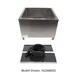 Cornelius 162468103 Ice-Tainer 2123 Ice Chest, 100 Lb, 9-Circuit Post-Mix Plate, 18" Bolt-On Legs 1 image